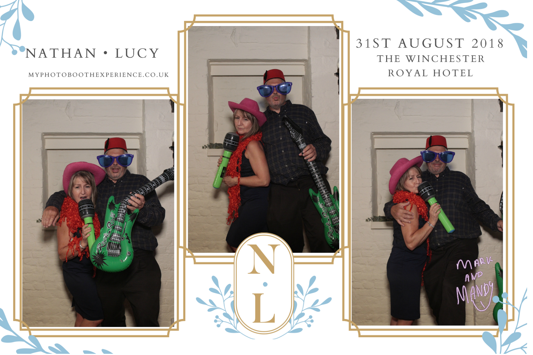 Nathan and Lucy’s wedding  | View more photos from the event at gallery.myphotoboothexperience.co.uk/u/MyPhotoBoothExperienceLtd/Nathan-and-Lucy’s-wedding